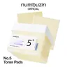 [numbuzin official shop] No.5 Toner Pads | Vitamin-Niacinamide Concentrated Pad | 70 Pads/6.08 fl. oz.