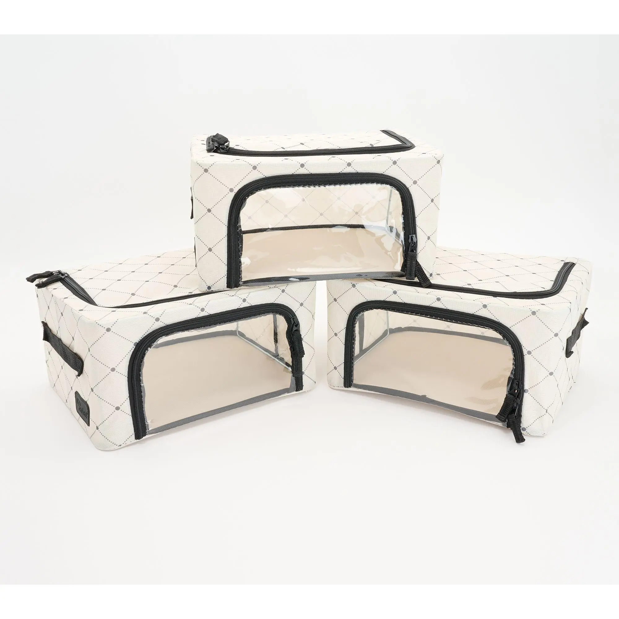Periea Set of 3 Compact Collapsible Storage Boxes Periea Set of 3 Compact Collapsible Storage Boxes