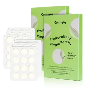 36/72-Pack Hydrocolloid Acne Patches for Face – Clear Blemish Stickers, Waterproof & Fast-Absorbing, Ideal for Pimples, Blackheads & Whiteheads