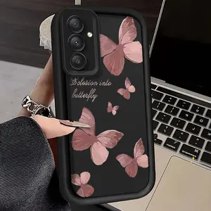 Eclosion into Butterfly Phone Case for Samsung Galaxy A04 A05 A05S A12 A13 4G A14 A15 A22 A26 A36 A31 A32 A21S A33 5G A34 A51 A52 A54 A56 A71