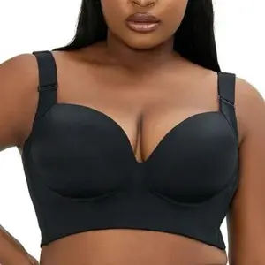 New-Plus size girls' bra, comfortable, slimming and anti-sagging