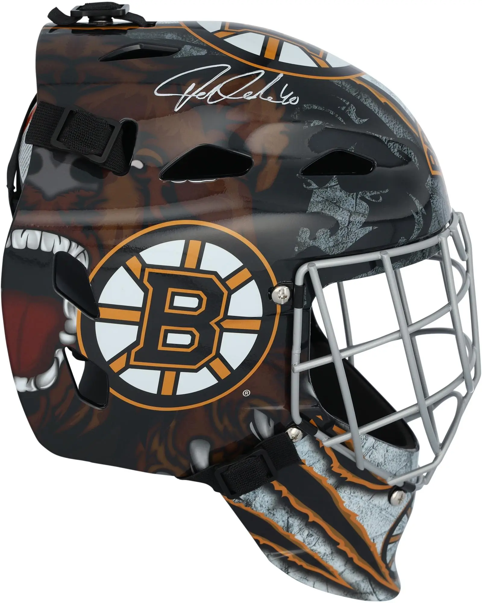 Tuukka Rask Boston Bruins Autographed Replica Goalie Mask - Fanatics Authentic Certified