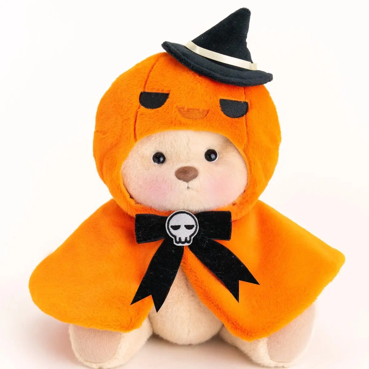 Getahug Halloween Jointed Teddy Bear - 12 Inches Jointed Joints Moveable Stuffed Animal, Handmade Huggable Collectible Soft Plushie, 30-Day Hassle-Free Returns, Gift for Ages 6+ Special Occasions