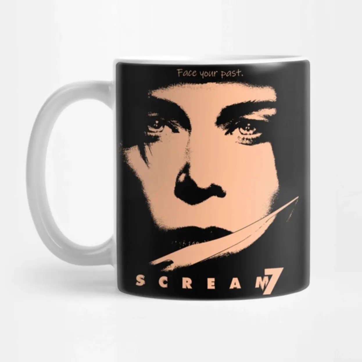 Scream Bloody Ghostface Mug - Gift For Family, Friends, Fans