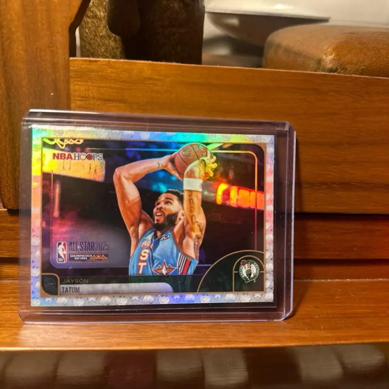 Jayson Tatum 2025 NBA Hoops All-Star Holo Foil Parallel | Boston Celtics | SSP Style