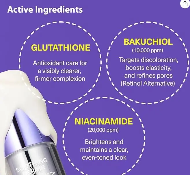 boost glutathione naturally DERMAFIRM Soothing Repair Toning Serum R4 with Bakuchiol Retinol  Niacinamide & Peptides for Glass Skin Care Sensitive Skin Friendly Korean  Skincare Solution