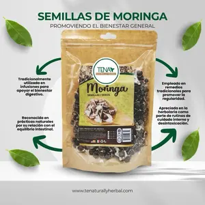 Moringa Seeds Premium 4 oz Herbal Tea Bag – Supports Vitality & Provides Natural Antioxidants – Naturally Caffeine-Free Beverage
