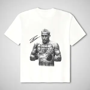 UFC Charles Oliveira Graphic Men's Short-Sleeve Round Neck Soft Cotton T-Shirt - Unisex Top, Streetwear, Workout Wear, Gift Option, Tshirt