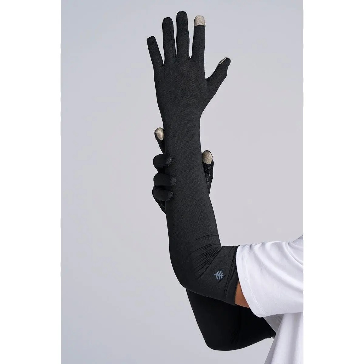 Culebra | Unisex Long Full Finger Gloves | Black