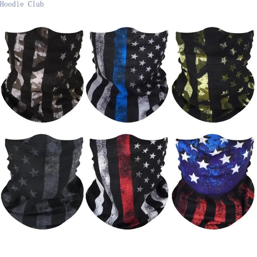 6-Pack Black Neck Gaiter Masks - Seamless Microfiber Fashion Headwear for Men, UV-Cooling Breathable Face Cover for Running, Hiking, Yoga Outdoor Activities, Outdoor Sports Mask, Neck Gaiter Headwear, Face Mask