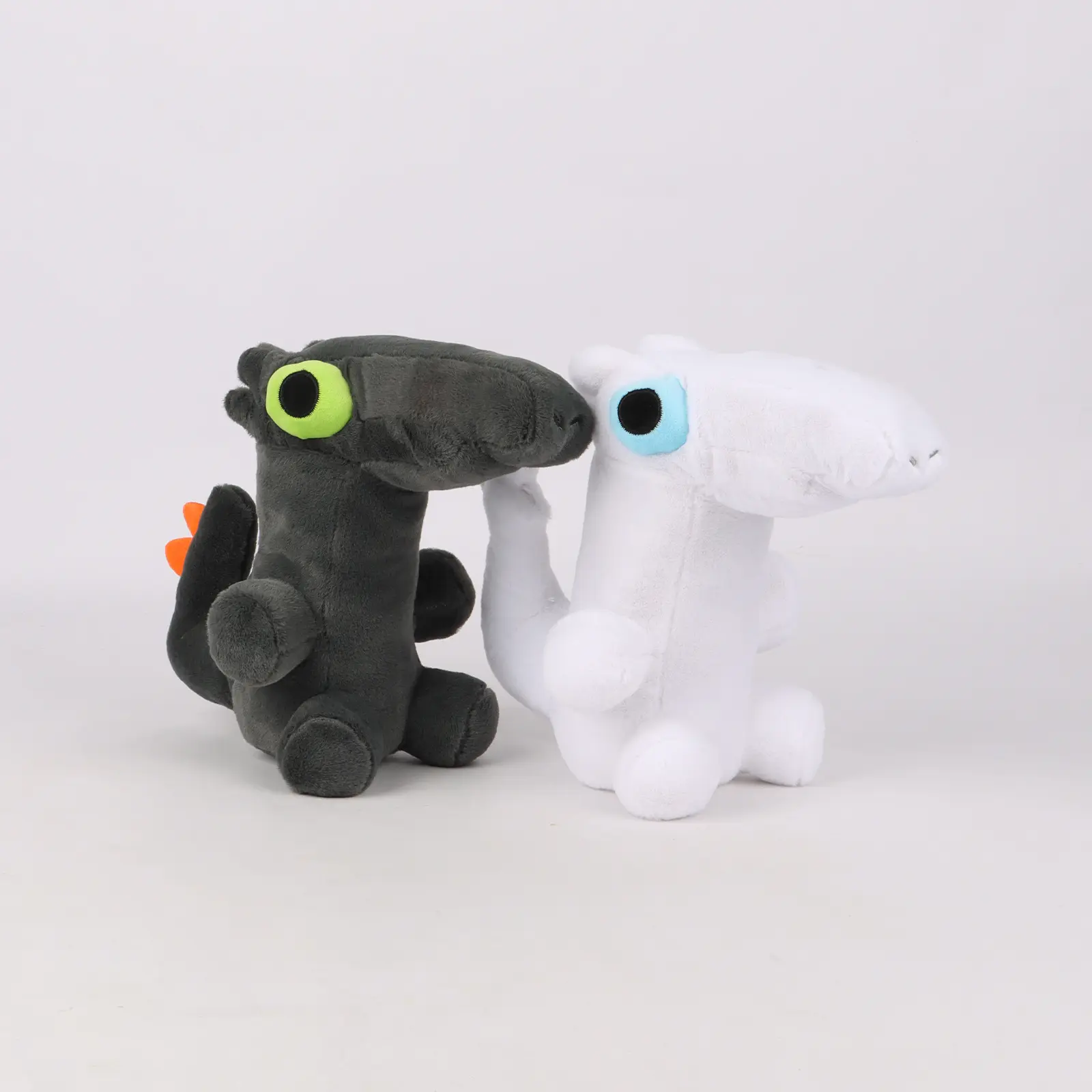 New Dancing Dragon Internet Celebrity Dancing Dragon Black Dragon White Dragon Plush Doll How to Train Your Dragon Stuffed Animal