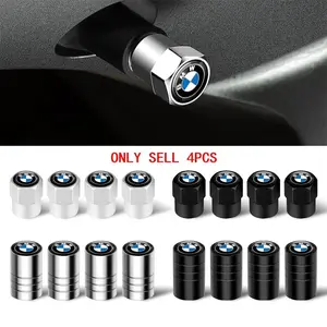 4Pcs Car Wheel Tire Valve Caps Air Stem Tyre Plug Accessories For BMW M Series E36 E46 E90 E60 F10 F30 E39 F20 E87 E92 G30 X5 E70 E91
