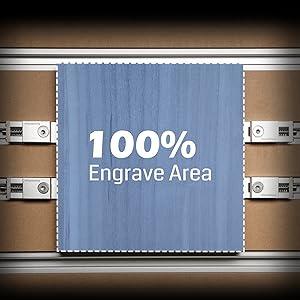 Genmitsu 4PCS Upgrade Aluminum Mini Vise Clamp Toe Clamp, for Woodworking & Metalworking Milling Project, Size 2.2" x 0.9" x 0.8" (56 x 22 x 21mm), Low Profile