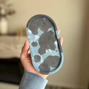 Concrete Tray Plates Handmade