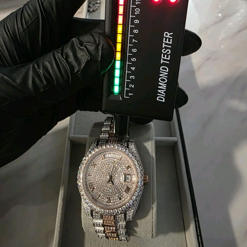 Bust down watch