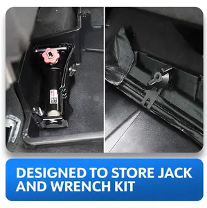 Underseat Storage Box Fit 19-25 Silverado/Sierra 1500; 20-25 2500/3500HD - Stowing and Tidying