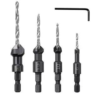 Wood Countersink Drill Bit Set, Power Tool Accessories