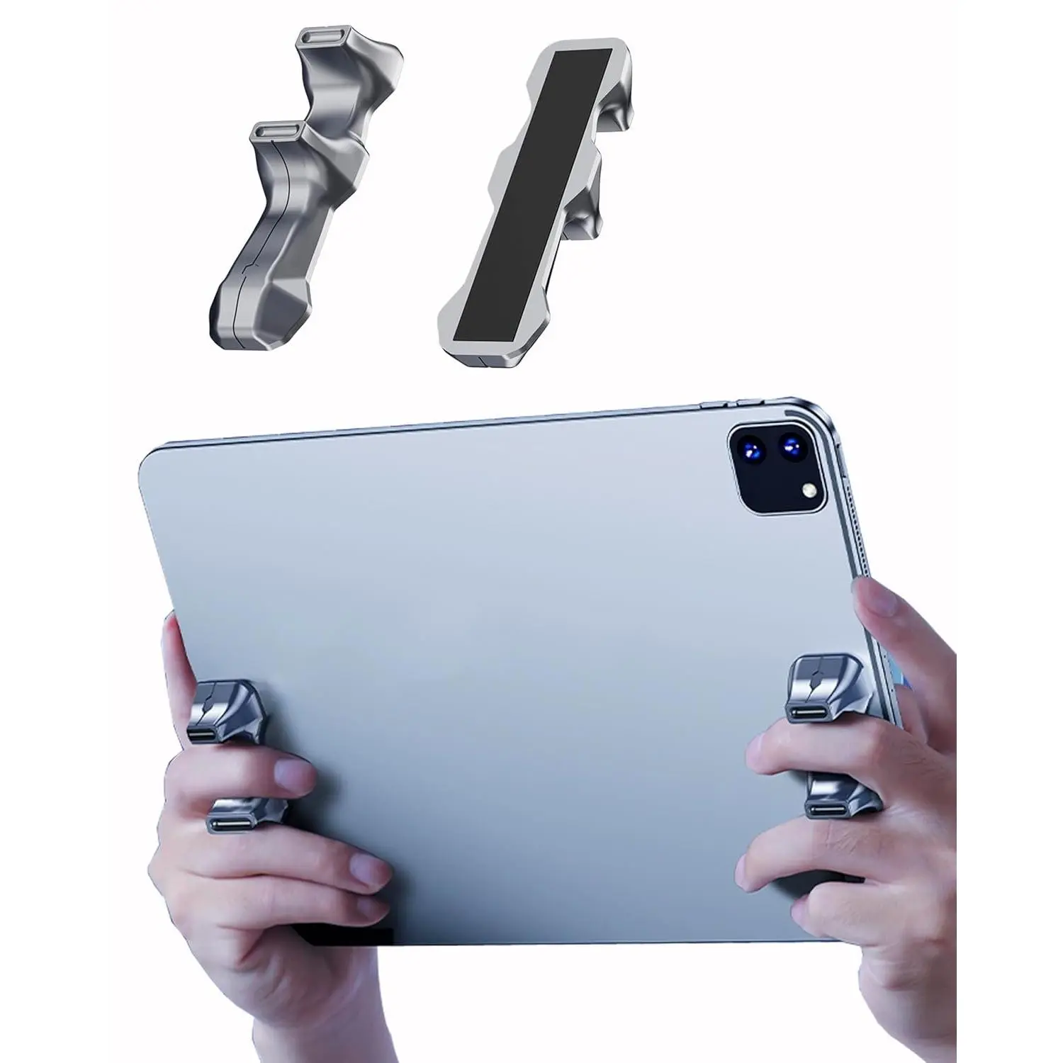 Anti-Slip Silicone Gaming Handle Grip for iPad, Gaming Accessory Compatible with PUBG, Knives Out, Accessories