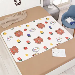 Water absorbing and leak proof care mattress, double-sided usable, water absorbing and leak proof urine isolation pad, reusable urine pad, can be used for menstrual pads, elderly and patient care pads, baby urine pads,