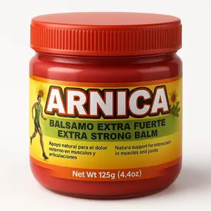 Arnica Gel Massage Balm, 120g Herbal Blend Non-Greasy Massage Oils, Fast-Absorbing Full-Body Muscle Support for Recovery & Natural Soothing Relief - Beauty & Personal Care, Bath & Body Care