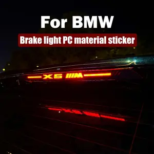 Suitable for BMW X1, X2, X3M, X5M, X7 high-mounted brake light stickers, taillights, car wrapping, exterior modification and decoration products.