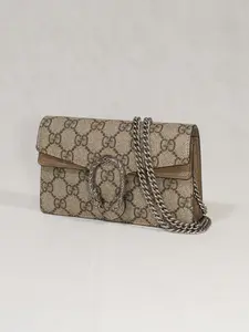 Pre-owned GUCCI GG Supreme Canvas Mini Bags Preowned Dionysus GG Supreme Super Mini Bag