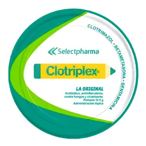 Selectpharm Clotriplex Original - 12g from Guatemala for  Repair, Eczema-Free, Comfortable Use, Suitable for All-Day extern use easy
