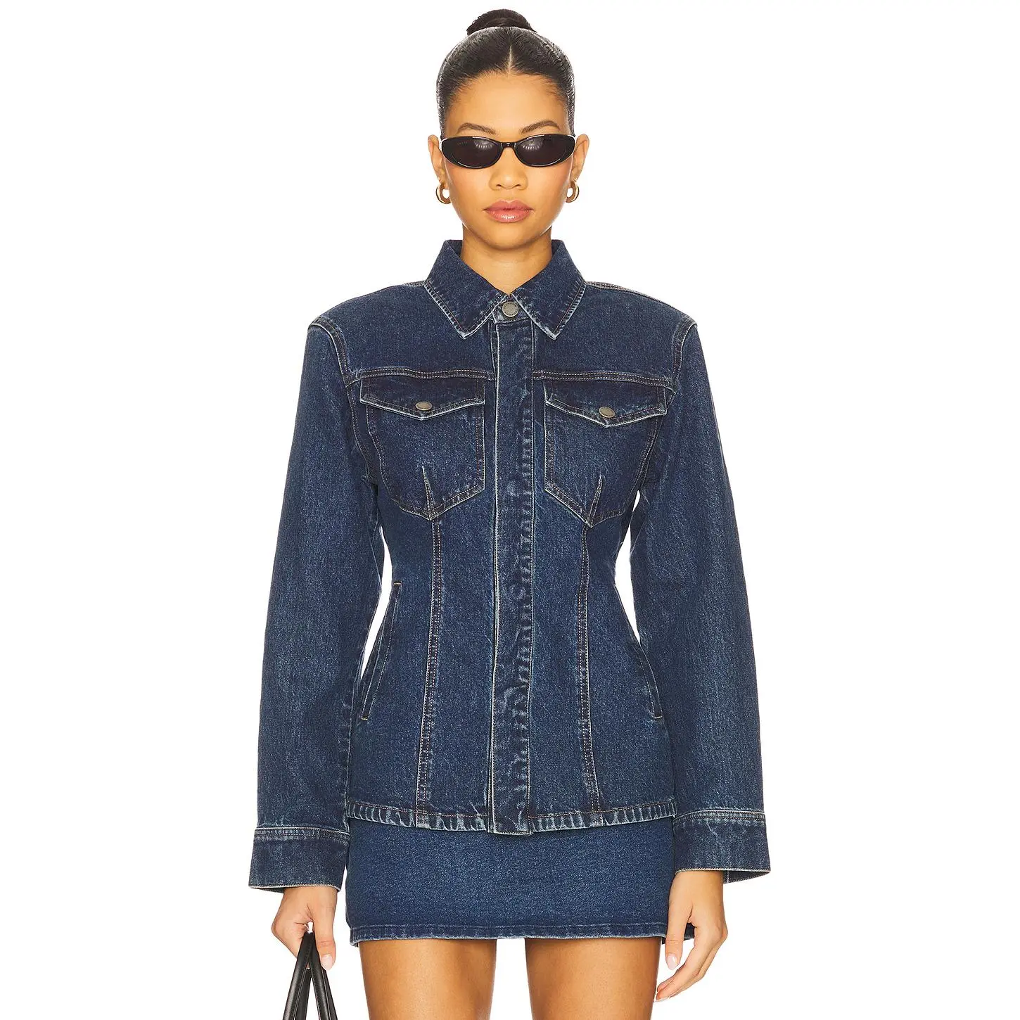 Steve Madden Parc Jacket in Midnight Blue
