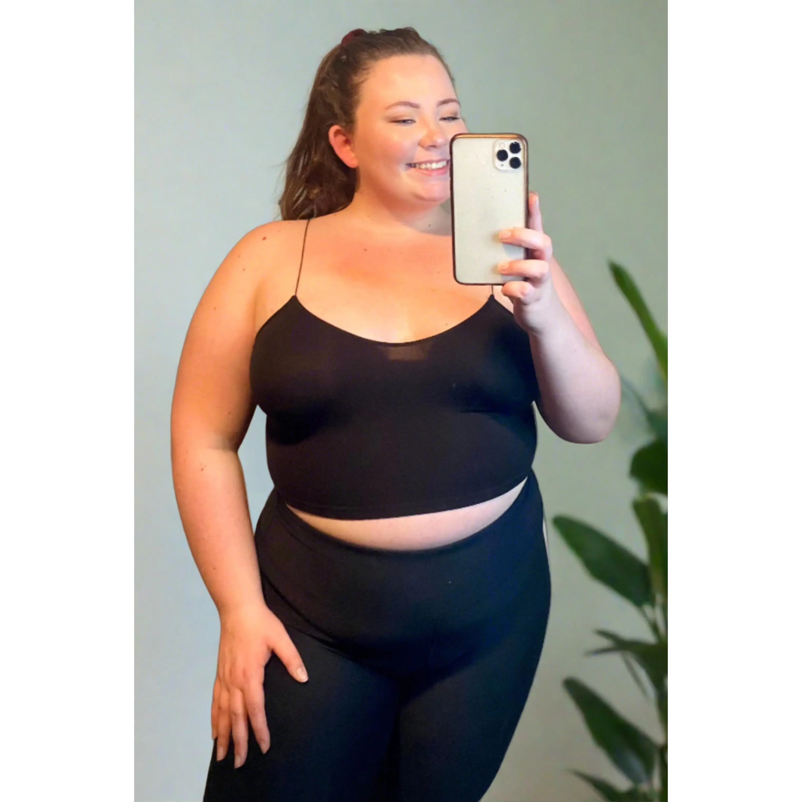 Selena Cropped Cami Top