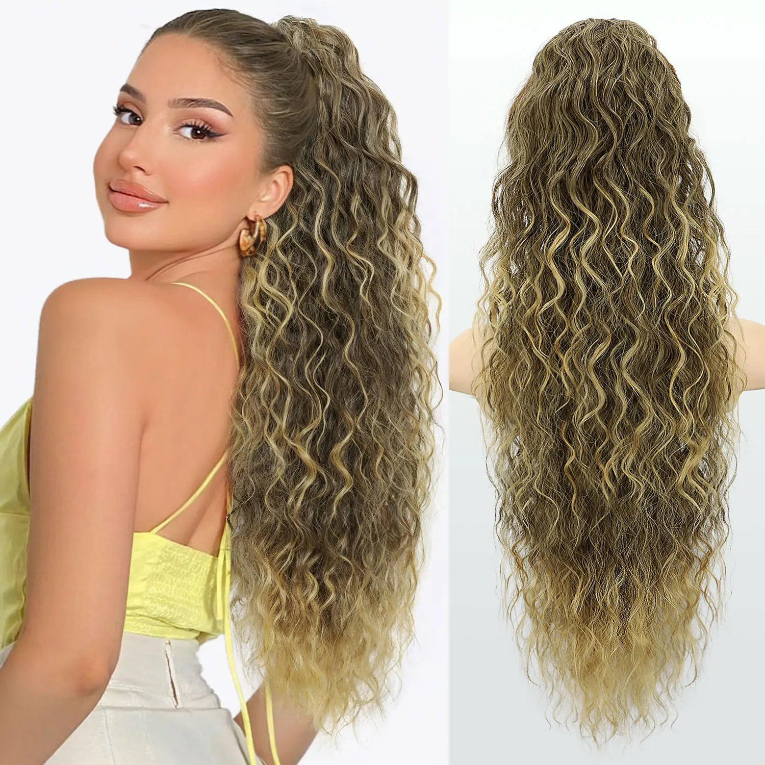 Ombre Ash Blonde with Highlights