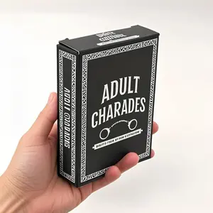 Adult Charades Board Game Cards, Party Interaction Guessing Game, Friend Gathering Entertainment Cards, Tabletop Games, Fun Tabletop Game