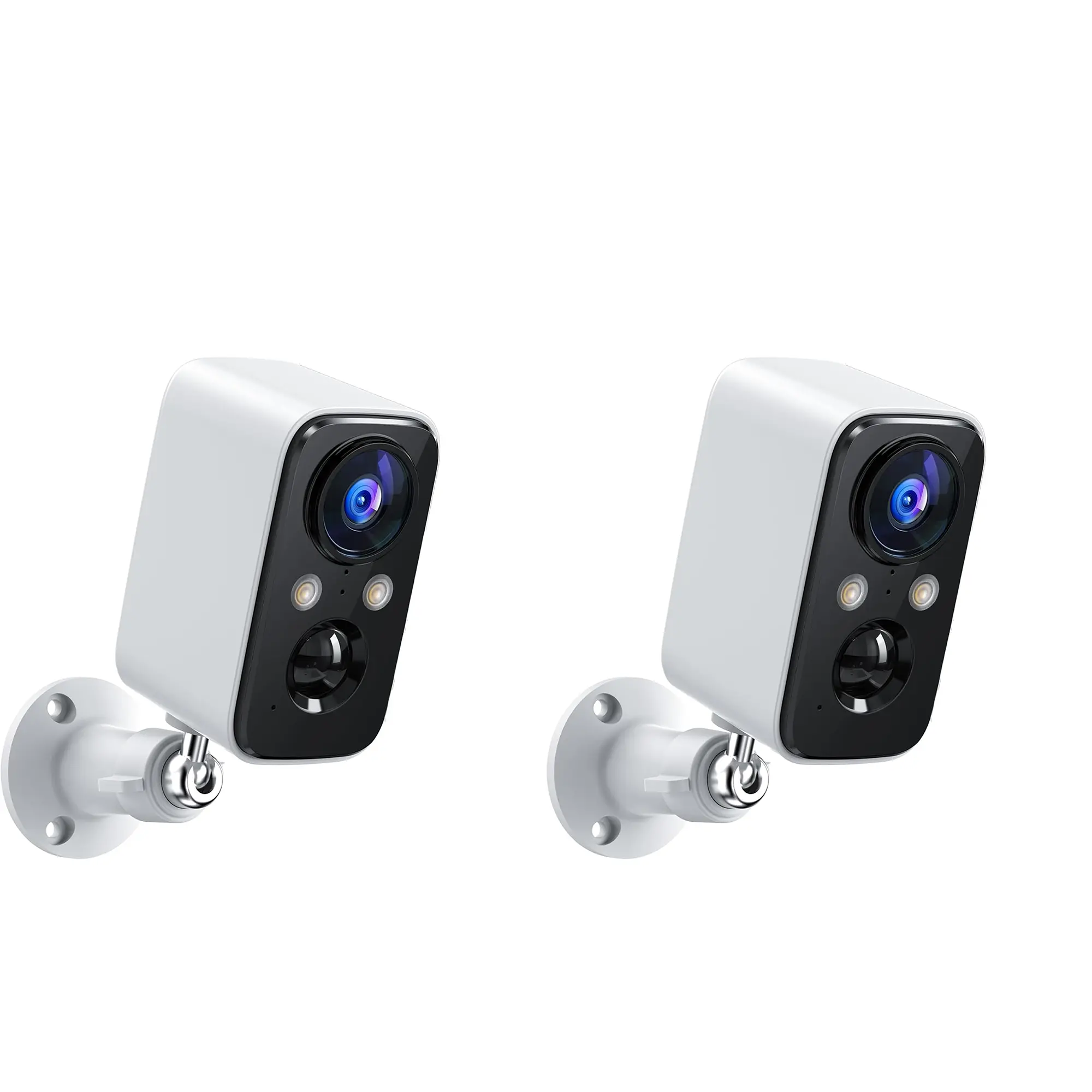 White-2Pack( Not Included Solor Panel)