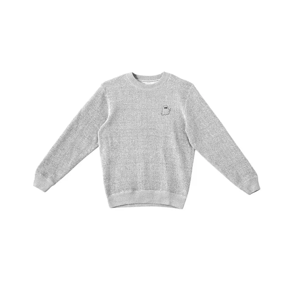Ghosty Grey Sweater - PRE ORDER