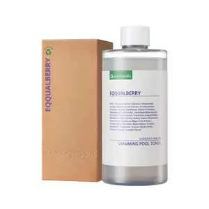 EQQUALBERRY Swimming Pool Toner - Exfoliating Toner with Natural Enzymes | Hydrating with Hyaluronic Acid | for Sensitive Skin 300ml