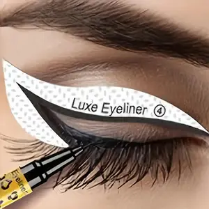 Eyeliner Stencil, Winged Eyeliner Guide, Eyeliner Templates, Makeup Stencil Cards, Eye Makeup Aid Tool for Beginners, Eye Makeup Accessories