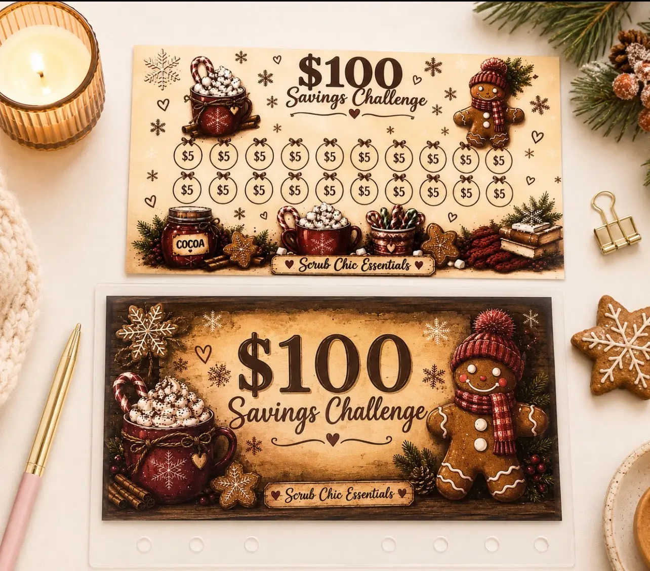 WINTER SAVINGS CHALLENGE SET