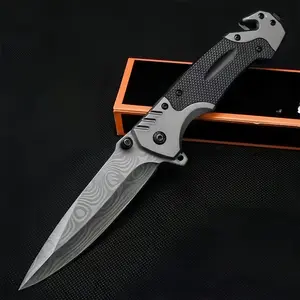 Stainless steel Multifunctional folding knife Glass Breaker, Seat Belt Cutter - EDC Sharp Folding Knives - Gifts for Men, Women