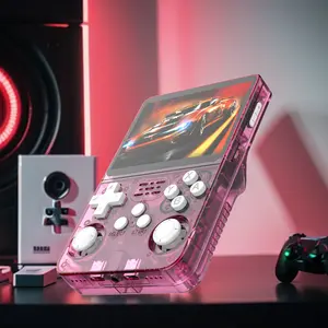 R36S Retro Handheld Game Console Genuine Linux ARKOS Dual-RAM 3.5'' IPS,15000+ Games, Handheld gaming console, Portable Pocket Player, 64G/128G,Dad Gifts