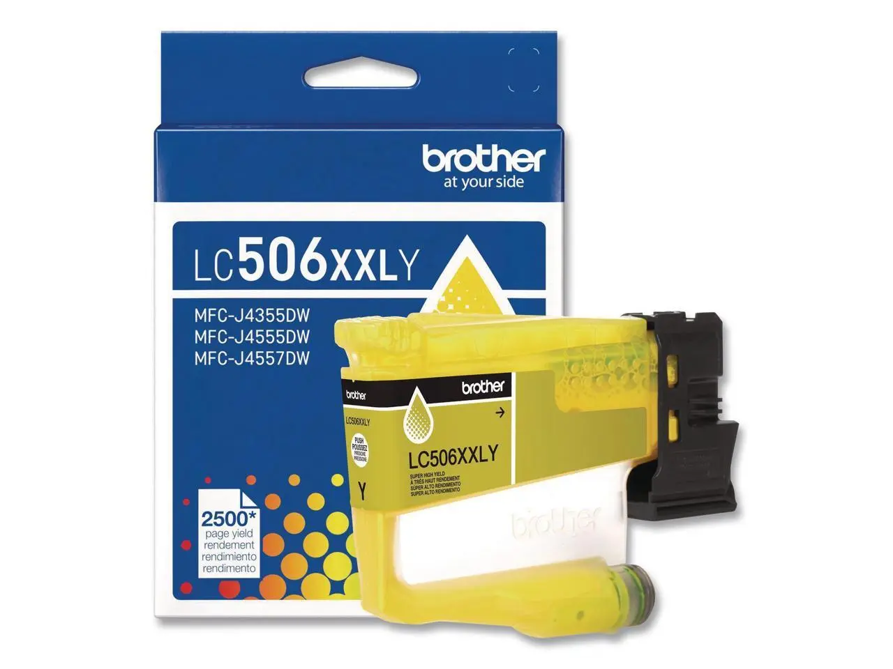 Brother Genuine LC506XXLY Super High Yield Yellow Ink Cartridge