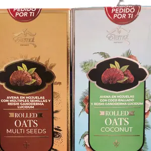 oatmeal with multi seeds & Reishi Ganoderma Lucidum Breakfast Food