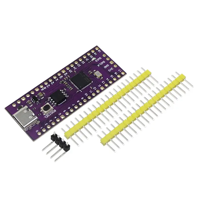 Ultimate RP2040 Dual-Core ARM Cortex-M0+ Processor Core Unit (1 x Development Board, 52 x 19mm) - Raspberry Pi Pico Motherboard A Compatible, 264kb Storage, Temperature Sensor Support, Dual-Core Cpu, Built-In 264Kb Sram