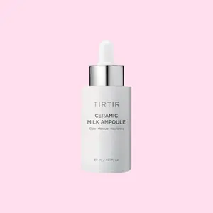 TIRTIR Ceramic Milk Amoulee 30 mL - Skincare Serum in White Container