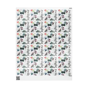 Twilight-Themed Wrapping Paper - Eco-Friendly Gift Wrap, Holiday Packaging, Art Print Gift Wrap, Birthday Wrap, Cute Gift Supplies