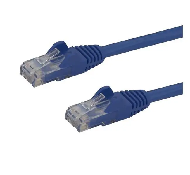 Startech N6PATCH6INBL 6 in. Cat6 Ethernet Patch Cable with Snagless Clip, Signal Clarity Support, Rj45 Ports