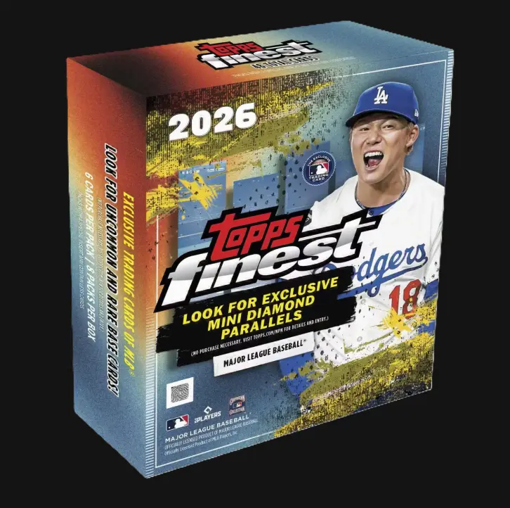 2026 Topps Finest MLB mega