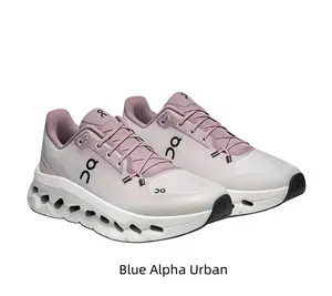 Trendy Pink & White Gradient Sneakers - Stylish Hollow Sole for Streetwear & Daily Outfits