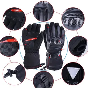 Heated Gloves for Men Women - with 7.4V 5000 mAh Battery Electric Heating Gloves for Motorcycle, Outdoor Work Rechargeable