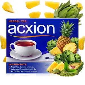 Natural Pineapple & Artichoke Herbal Tea Blend | 30 Botanical Tea Bags