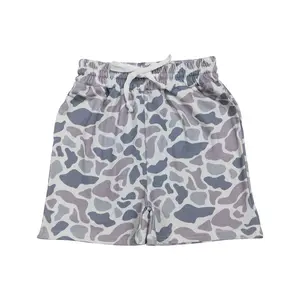 Kkids Clothes  Grey Camo Shorts Summer Boy Shorts