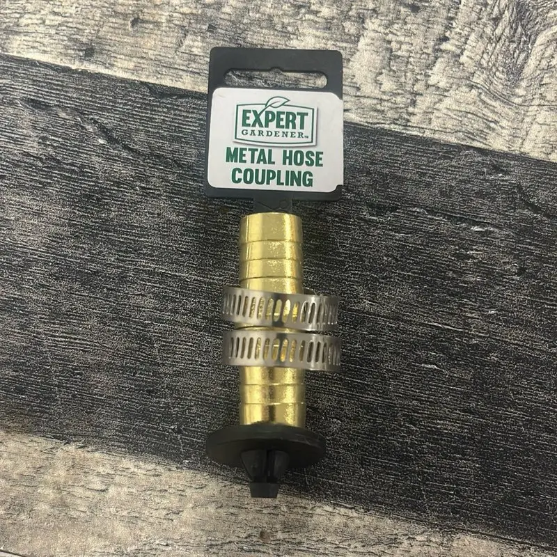 Metal hose coupling